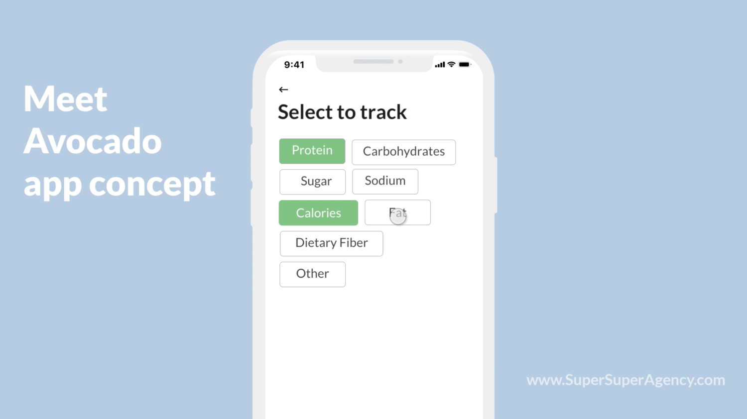 With Avocado you can not only get the information about your food but also keep track of that information so you can have an overview of your eating habits at one place. After the initial setup, all the user has to do is point a camera at their food and the app does the calculating. It recognises the ingredients of your meal, then the whole meal.